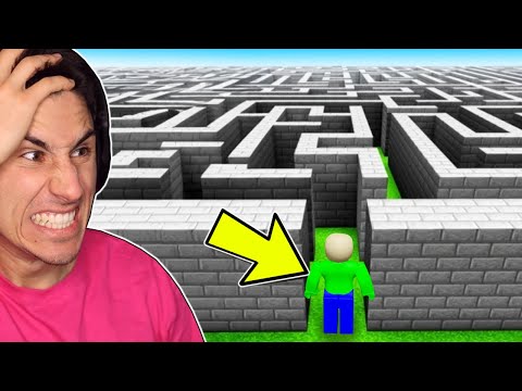 Can I Escape an IMPOSSIBLE MAZE! | Roblox