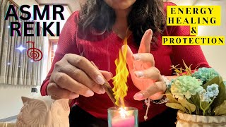 🧜‍♂️ASMR REIKI HEALING FOR AURA PROTECTION #asmrreikihealing#reikihealing #energyprotection