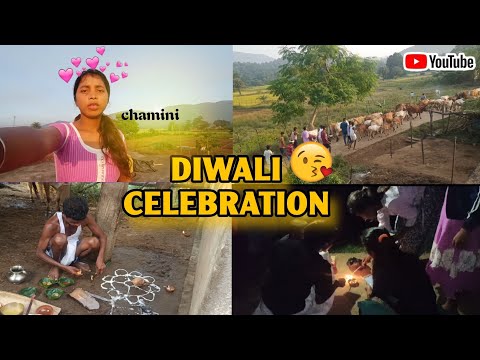 🪔Diwali celebration hua dhamakedaar #diwali Vlog video @Chamini_ekka #2024