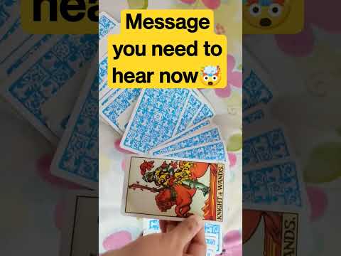 Message you need to hear now 🤯 #tarot #shortsviral #viral #love #shorts #urgentmessagefromgod