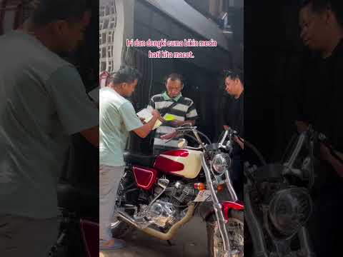 Setiap motor custom punya ceritanya sendiri, seperti kustom motor British ini.