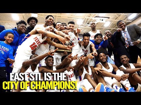 TJ Hargrove And Richard Robinson LEAD EAST ST. LOUIS To Illinois Super-Sectional!!