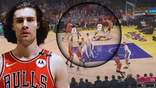 HOW Did Josh Giddey Just PULL THIS OFF... | Bulls vs Lakers Film Analysis |