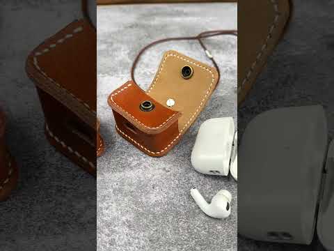 Premium leather airpod pro case #airpods #airpodspro #airpodscase #airpodcase