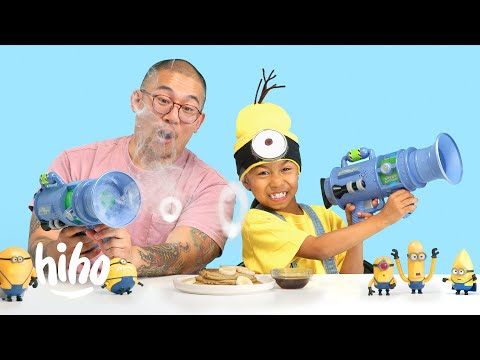 Kids Try Minions' Favorite Foods | HiHo Kids