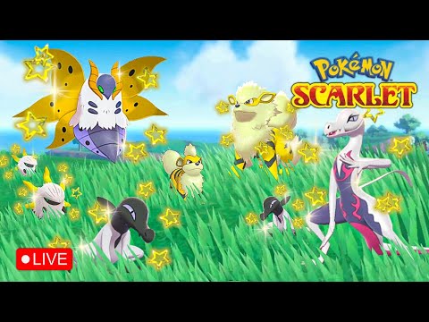 Shiny PALDEA DEX Hunt (/w Shiny Charm) Pokemon Scarlet & Violet