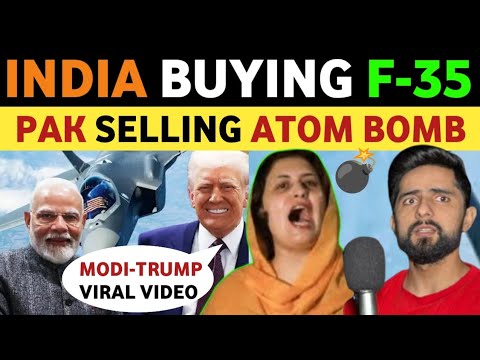 INDIA TO BUY F-35 FROM USA | MODI-TRUMP VIRAL MEETING | PAKISTANI PUBLIC REACTION ON INDIA | REAL TV