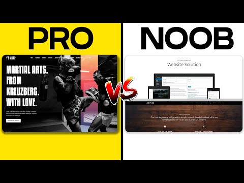 PRO Vs AMATEUR Website Design (With Examples)