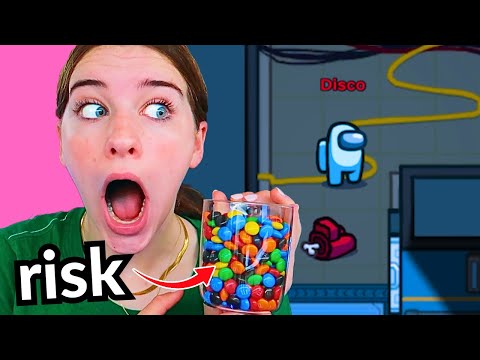 RISKING M&Ms in AMONG US Gaming w/ The Norris Nuts