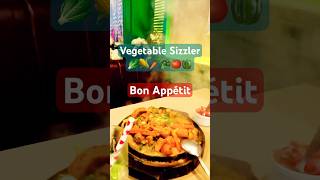 Vegetable Sizzler | Quick Sizzler | Healthy Sizzler | Veggie Sizzler | sizzling sizzler #shorts