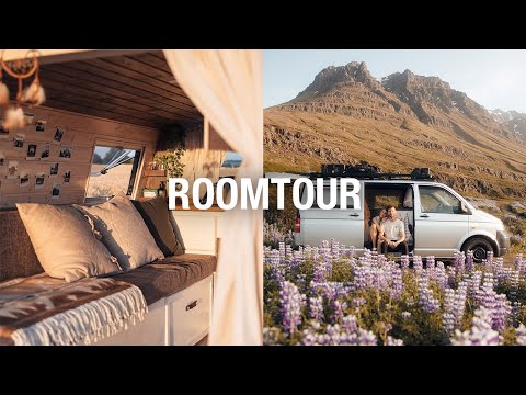 DIY CAMPER VAN Roomtour | Get to know Wilma - our converted T5 Transporter