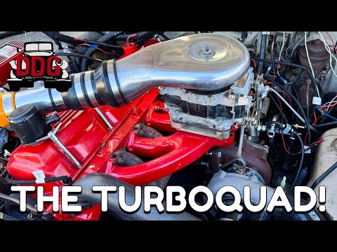 Madness, Or Brilliance? I Put A Thermoquad On My Turbocharged 170 Slant Six (It's... Not Good)