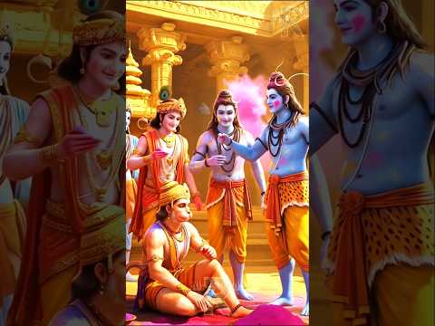 Holi spiritual special Status #holi #mahadev #krishna #shorts