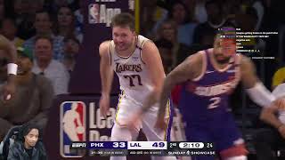 FlightReacts To SUNS at LAKERS | FULL GAME HIGHLIGHTS | March 16, 2025!