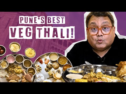 Pune's Spread of BEST MAHARASHTRIAN THALI & WHERE to find them! | Khaana No. 1 #EP12