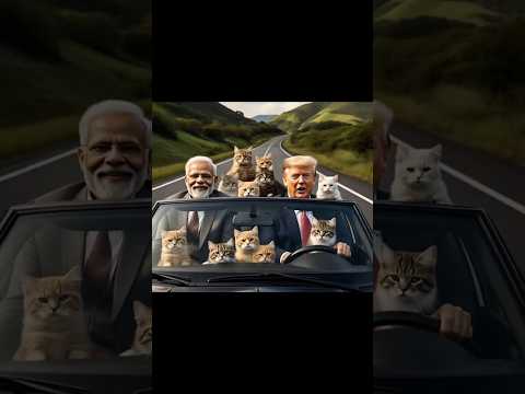 When World Leaders Travel with Cats: Trump & Modi’s Furry Ride