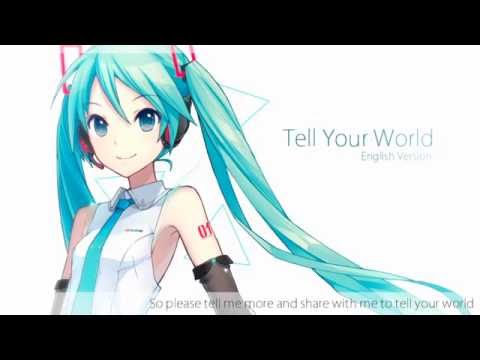 【Hatsune Miku V4 English】Tell Your World 【Cover】