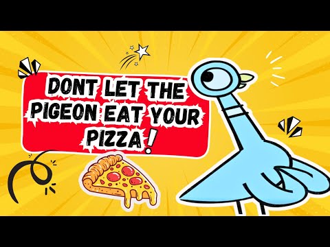 Don't Let the Pigeon Eat Your Pizza! 🍕 | Silly Storytime with Mommy & Sam