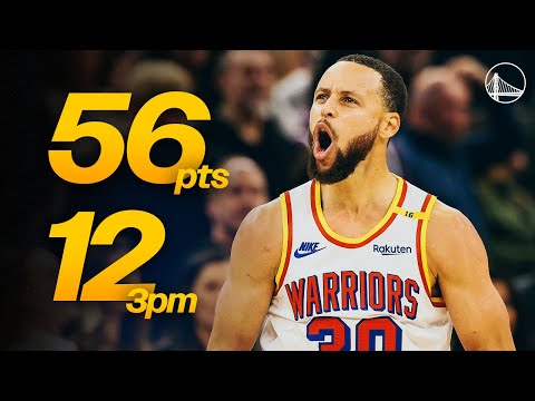 STEPHEN CURRY GOES OFF‼️ 56 PTS, 12 Threes in WIN Over Magic