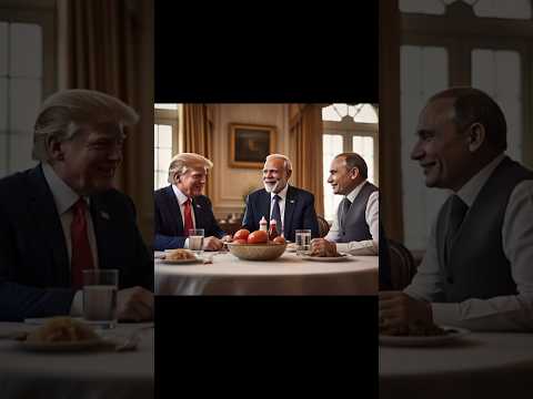 Trump, Modi, and Putin Share a Hilarious Tomato Ketchup Moment – Viral Sensation!"