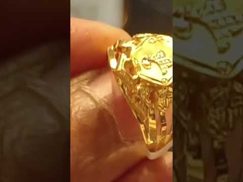 Gold ring #ringtone #goldjewellerydesigns #goldesign #wedding #viralvideo #goldearrings