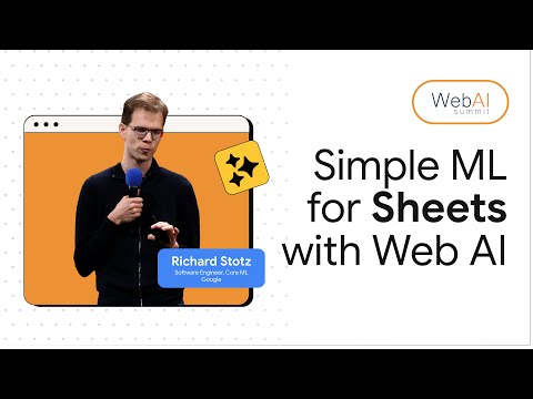 ML training on the web: Building Simple ML for Google Sheets