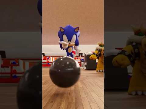 Super Mario Takes on Sonic in EPIC Bowling Battle