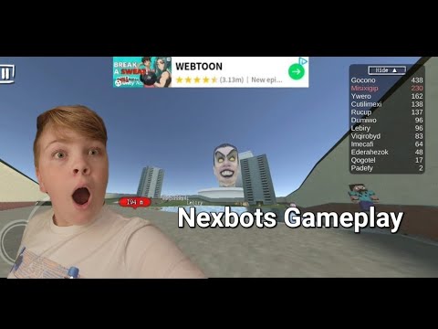 Nexbots in Backrooms Gameplay. Episode 1