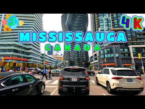 Mississauga Drive on a Cloudy Day Part 3/3, Canada 4K - UHD