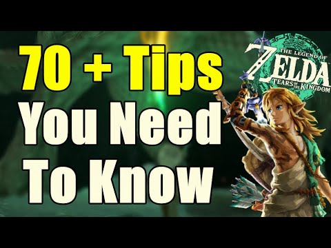 Tips for Zelda Tears of The Kingdom #totk