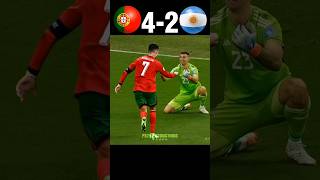 Ronaldo Destroyed Messi Portugal vs Argentina Semifinals World Cup 2026 Imaginary #football #shorts