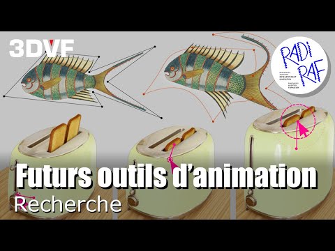 La recherche invente les futurs outils pour l’animation [RADI-RAF 2023]