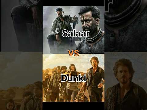 Salaar vs Dunki 7 Days BOC Comparison || #salaarvsdunki #salaarboxofficecollection #prabhas #srk