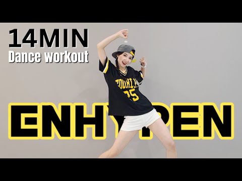 14MIN Get FIT with ENHYPEN | Full body Fat burn Dance workout #XO #Polaroidlove #Sweetvenom