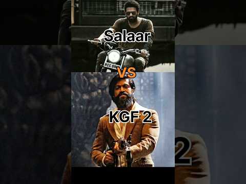 Salaar vs KGF 2 All India 4 Days BOC Comparison || #salaarboxofficecollection #kgf #prabhas #yash