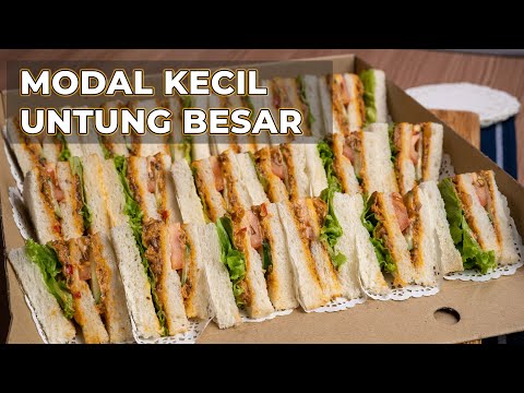 Sandwich Sardin Mayo 3 Lapis: Resepi Premium Mudah & Laku Keras!