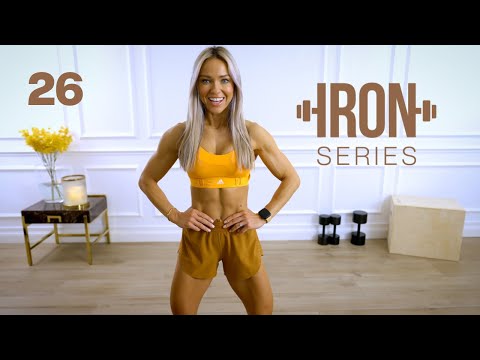 IRON Series 30 Min Leg Workout - Circuits & Step Ups | 26