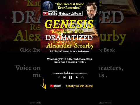 1~Book of Genesis Short | By A.Scourby | DRAMATIZED | God is Spirit, Truth & Love #youtubeshorts