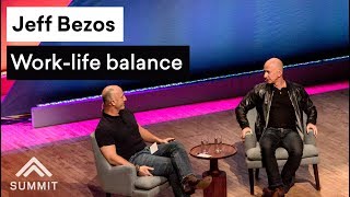 Work-life balance — Jeff Bezos