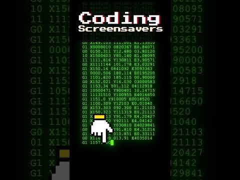 Long Coding Screensavers on the Channel