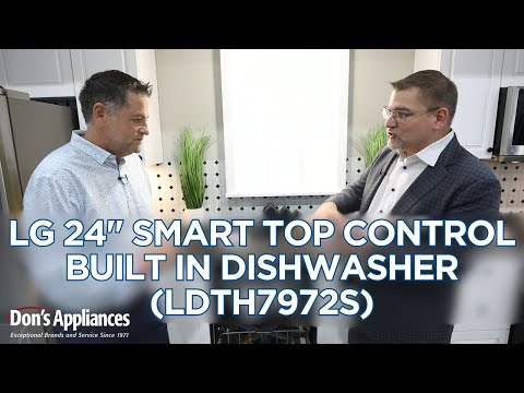 LG 24" Smart Top Control Built In Dishwasher (Model # LDTH7972S)