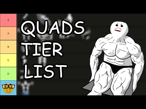 Quad Exercise Tier List (Simplified)