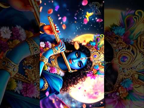 'ॐ कृष्णाय वासुदेवाय हरये परमात्मने, #krishna #shorts