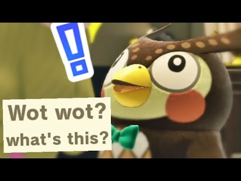 RARE DIALOGUE in Animal Crossing New Horizons!