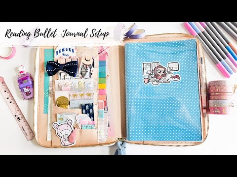 SETTING UP MY READING JOURNAL 📖✨story journal for books, anime, gaming, tv as a writer