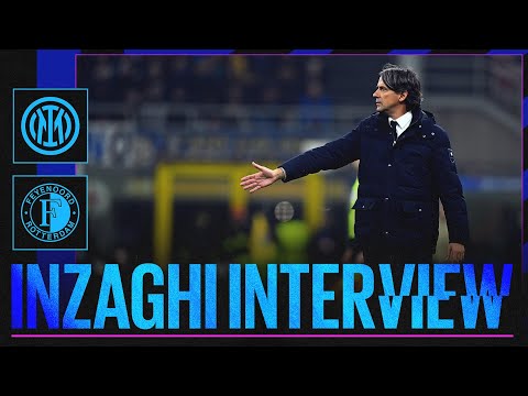 SIMONE INZAGHI’S INTERVIEW | INTER 2-1 FEYENOORD 🎙️⚫🔵