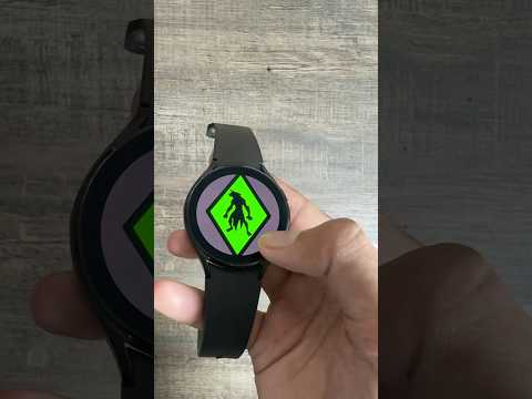 Omnitrix Ben 10 🔥 App For Galaxy Watch 😍     #shorts #ben10