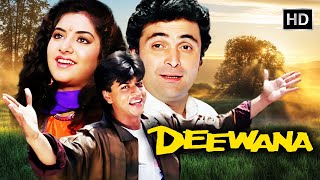 Deewana (1992) HD | Iconic Bollywood Romance | Rishi Kapoor, Divya Bharti, SRK | Love Triangle Movie