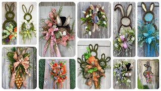 Bunny Wreath Ideas to Decorate Your Door This Easter