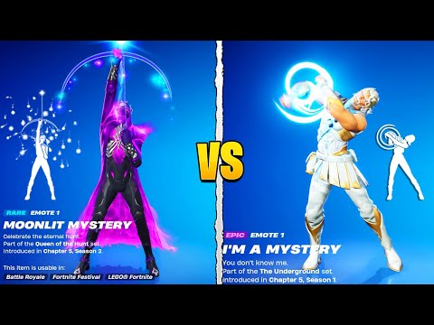 MOONLIT MYSTERY vs I'M A MYSTERY - Fortnite Dance Battle